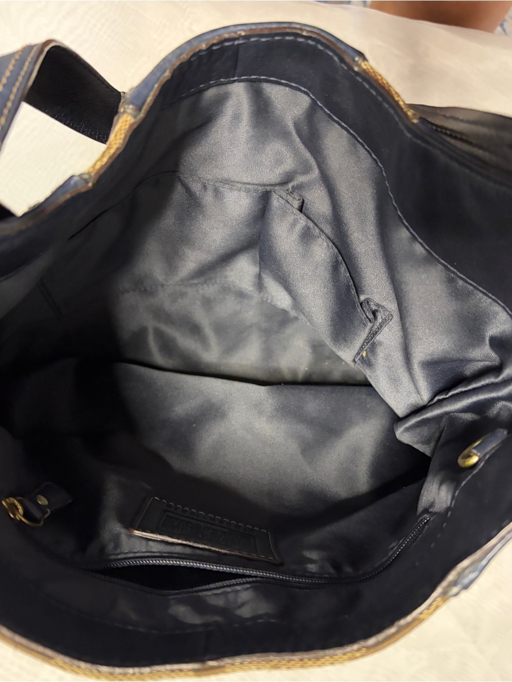 Vintage Coach Hamptons Signature Studded Hobo Shoulder Bag - Picture 5 of 12